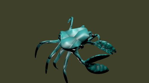 Crab (rigged) preview image